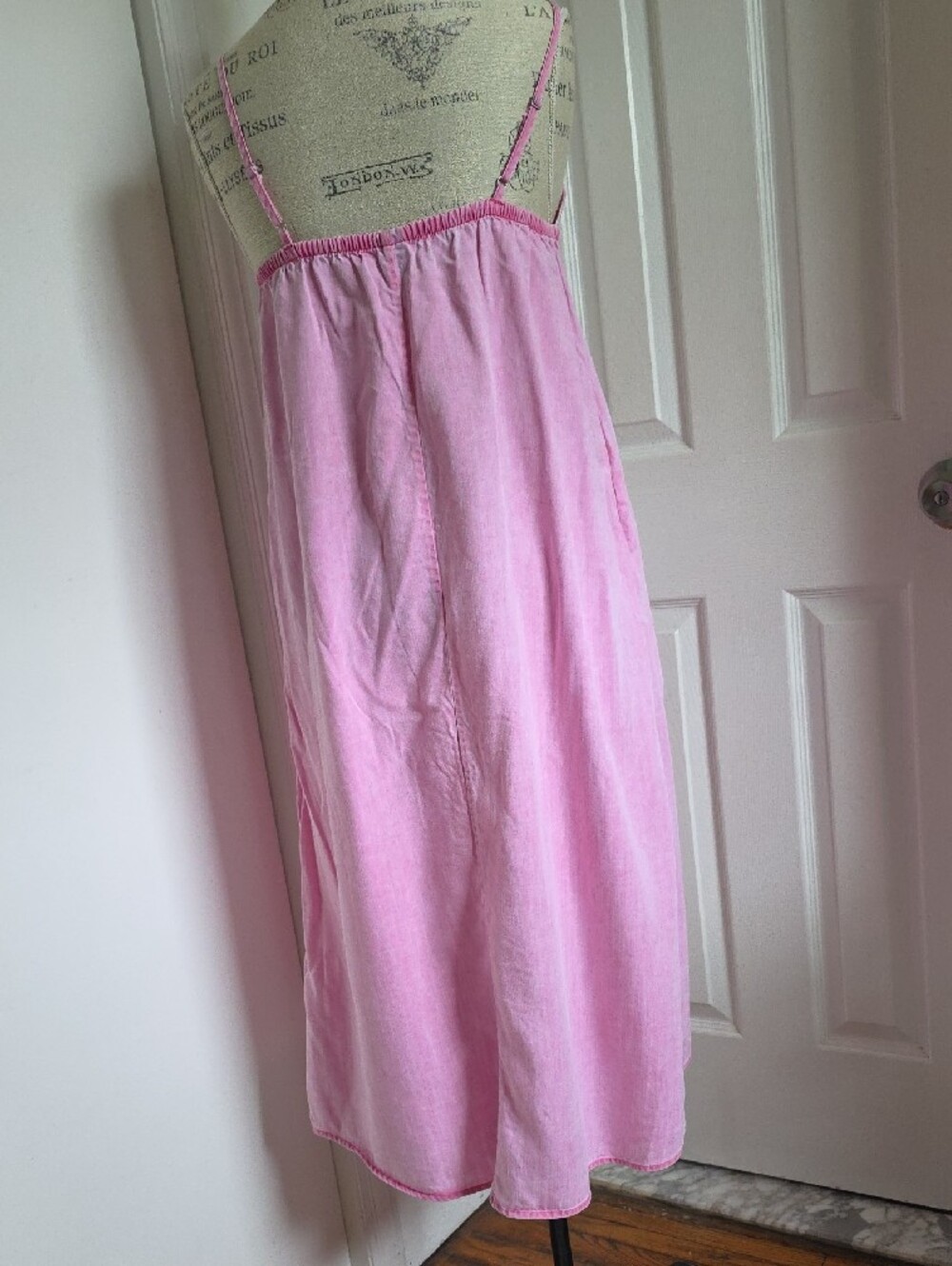 GAP- Pink Denim Dress - Picture 3 of 6